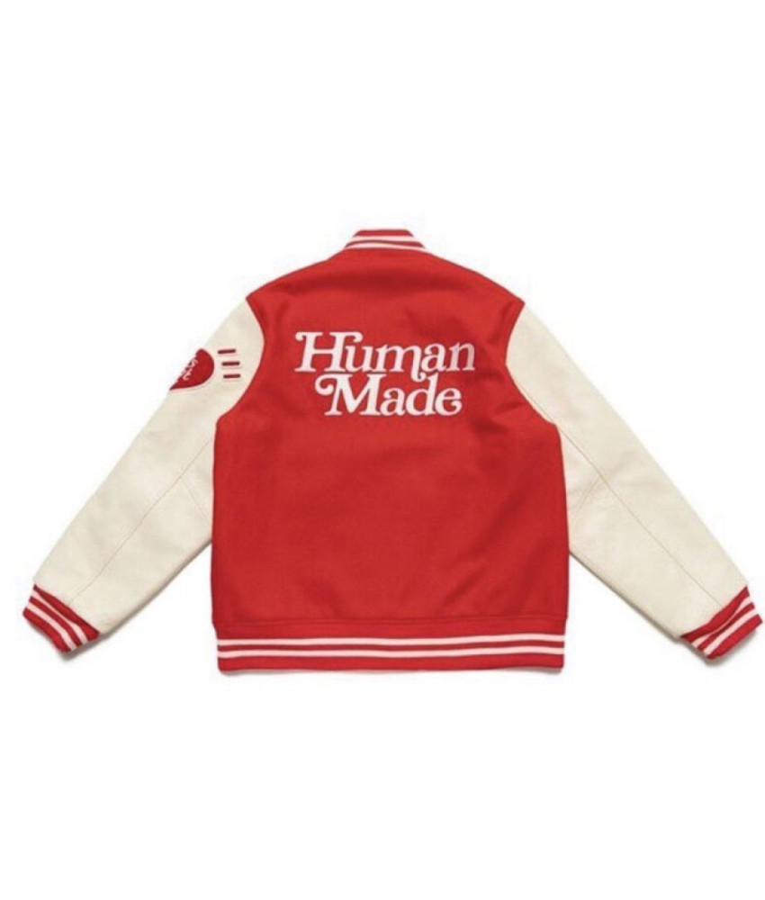 Dry Alls Human Made Girls Don t Cry Varsity Jacket